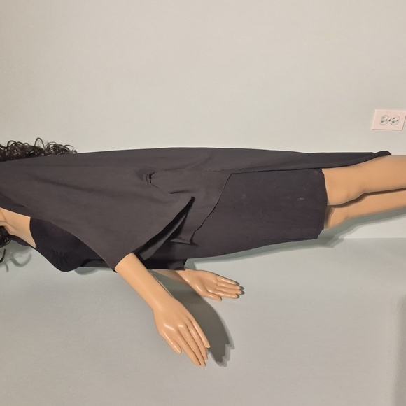 Asos Draped Black Kimono Cardigan Size US 0 NWT - Picture 5 of 17